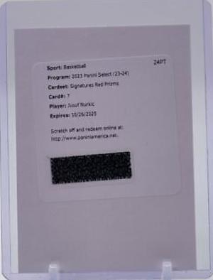 Jusuf Nurkic [Red Prizm] #7