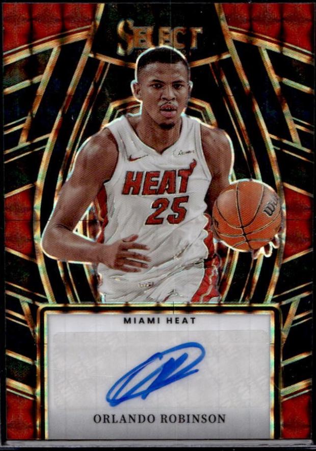 Orlando Robinson [Black Finite Prizm] #SSS-ORM