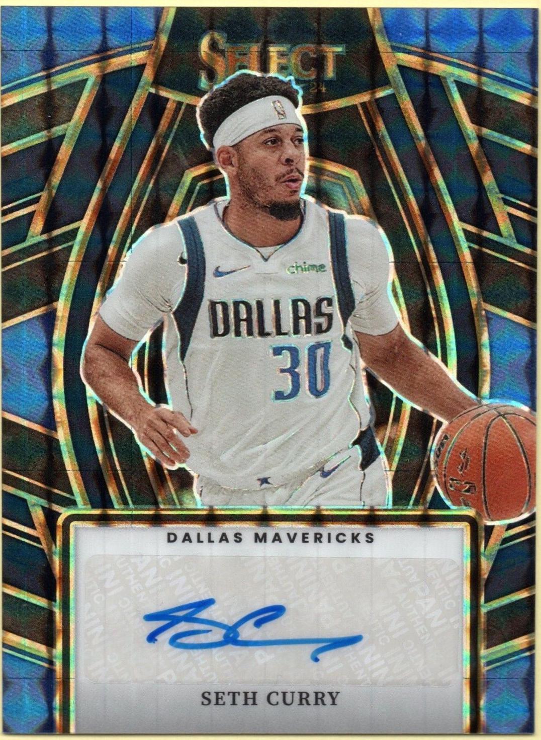 Seth Curry [Black Finite Prizm] #SSS-SCD