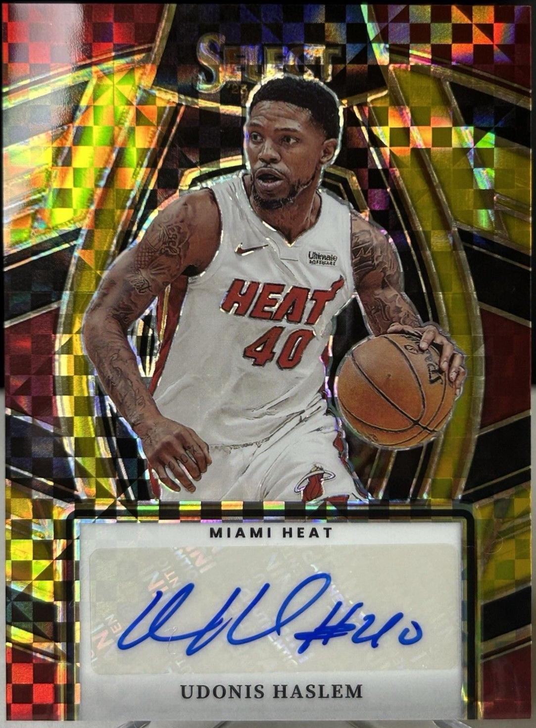 Udonis Haslem [Gold Prizm] #SSS-UHM