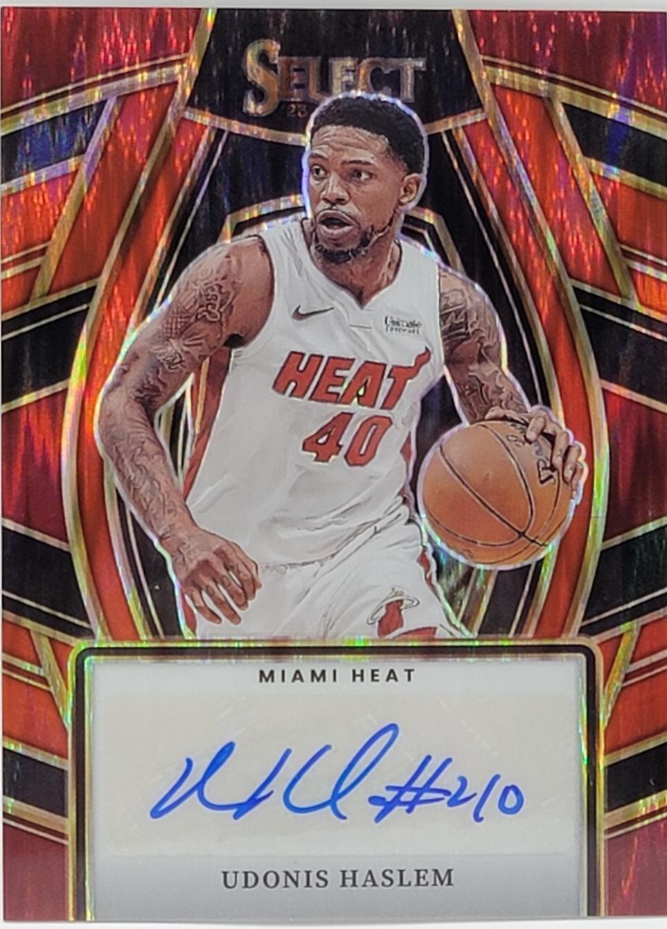 Udonis Haslem [Red Flash Prizm] #SSS-UHM