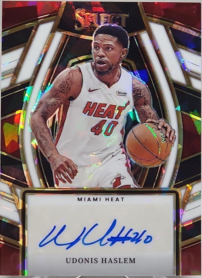Udonis Haslem [White Cracked Ice Prizm] #SSS-UHM