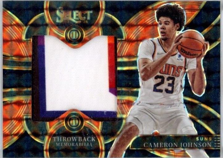 Cameron Johnson [Black Finite Prizm] #TM-CJ