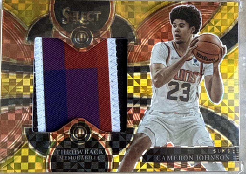 Cameron Johnson [Gold Prizm] #TM-CJ