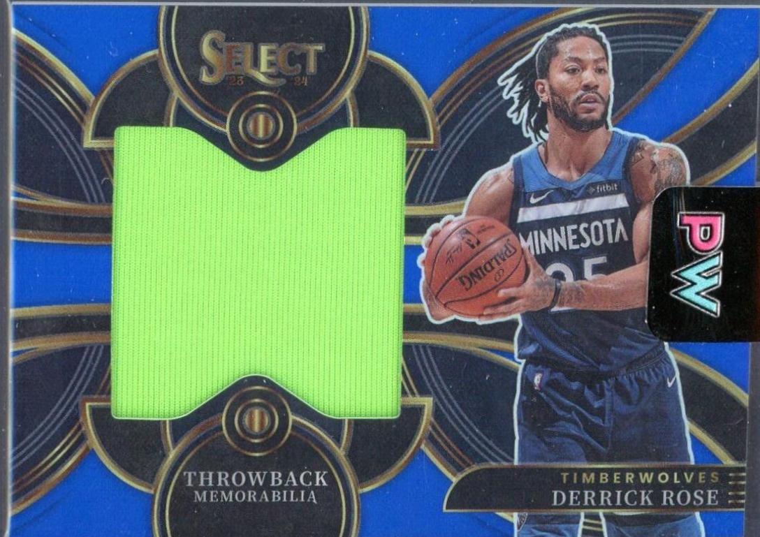 Derrick Rose [Blue Prizm] #TM-DR