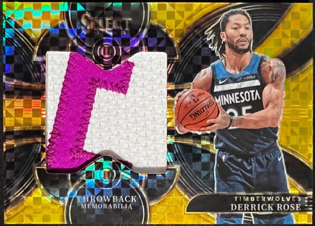 Derrick Rose [Gold Prizm] #TM-DR