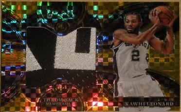 Kawhi Leonard [Gold Prizm] #TM-KL
