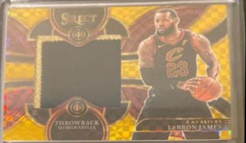 LeBron James [Gold Prizm] #TM-LJ