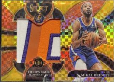 Mikal Bridges [Gold Prizm] #TM-MB