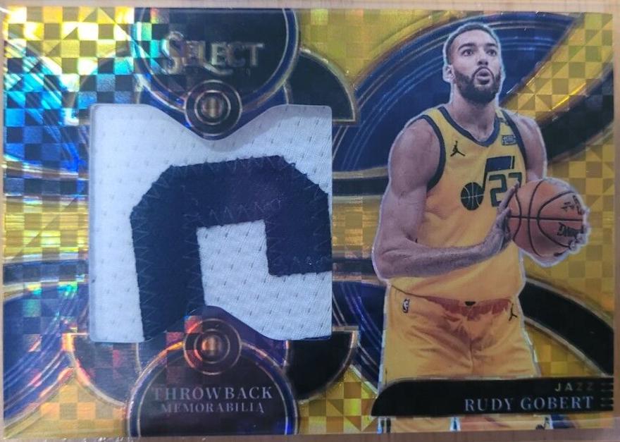 Rudy Gobert [Gold Prizm] #TM-RG