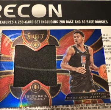 Shai Gilgeous-Alexander [Blue Prizm] #TM-SG