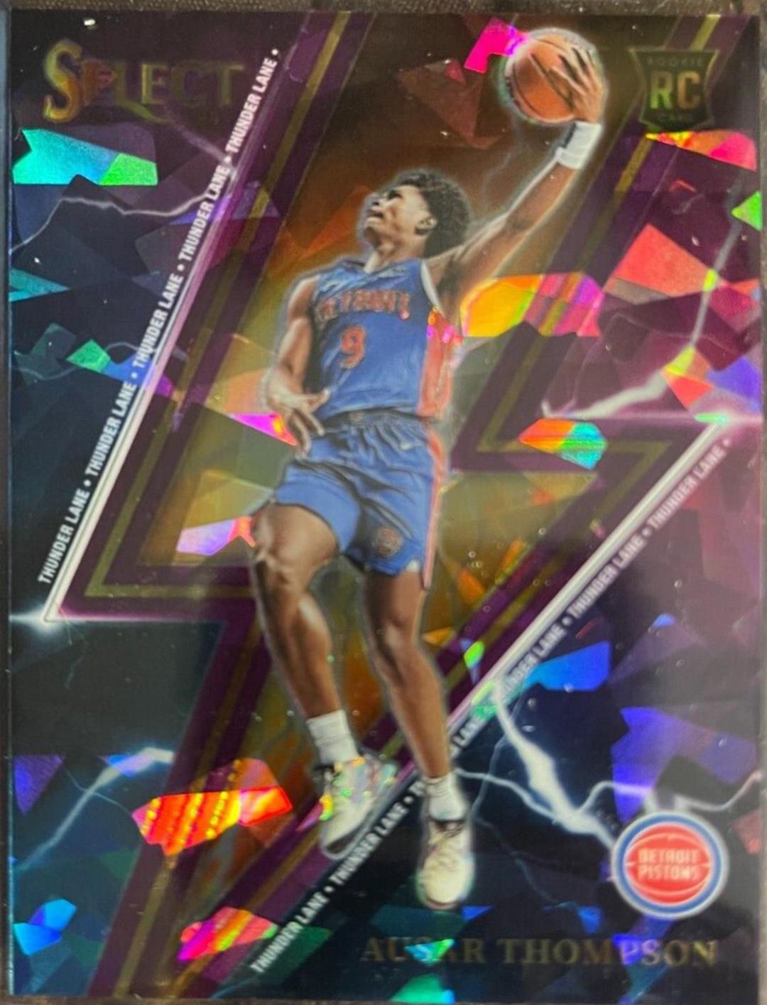 Ausar Thompson [Purple Cracked Ice Prizm] #9
