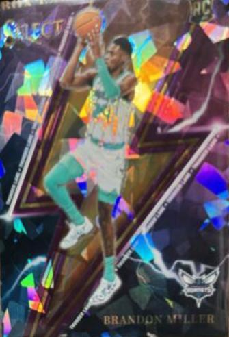 Brandon Miller [Purple Cracked Ice Prizm] #12