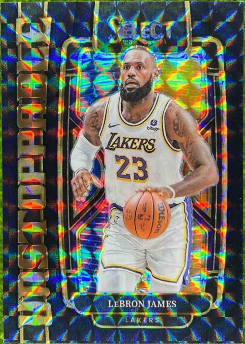 LeBron James [Black Finite Prizm] #14