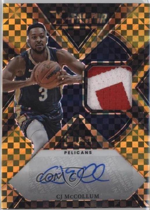 CJ McCollum [Gold Prizm] #XFS-CJM