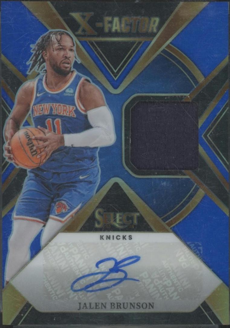 Jalen Brunson [Blue Prizm] #XFS-BRU