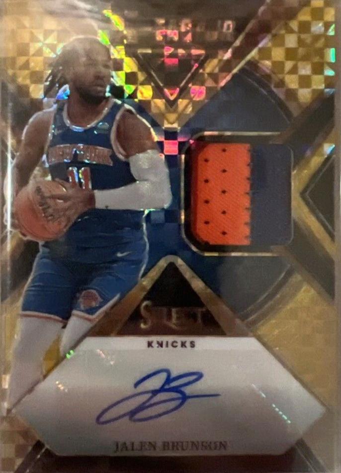 Jalen Brunson [Gold Prizm] #XFS-BRU