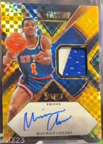 Maurice Cheeks [Gold Prizm] #XFS-CKS