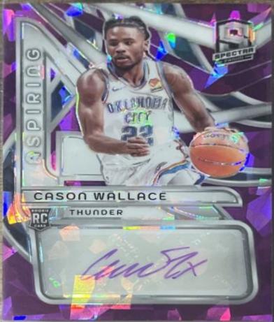 Cason Wallace [Purple] #AA-CWL