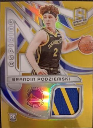 Brandin Podziemski [Gold] #ASP-BPD
