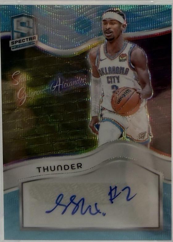 Shai Gilgeous-Alexander [Blue Wave FOTL] #CG-SGA