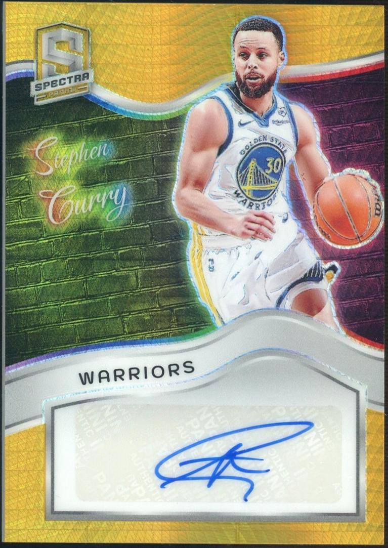 Stephen Curry [Gold Wave FOTL] #CG-SCY