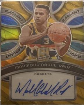 Mahmoud Abdul-Rauf [Gold] #RS-MAR