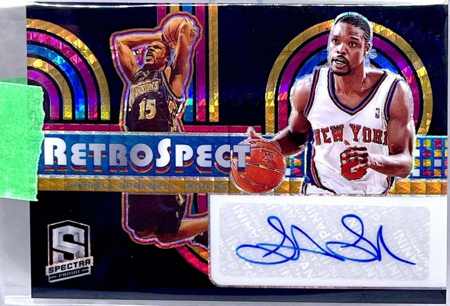 Latrell Sprewell [Black International] #RSA-LSW