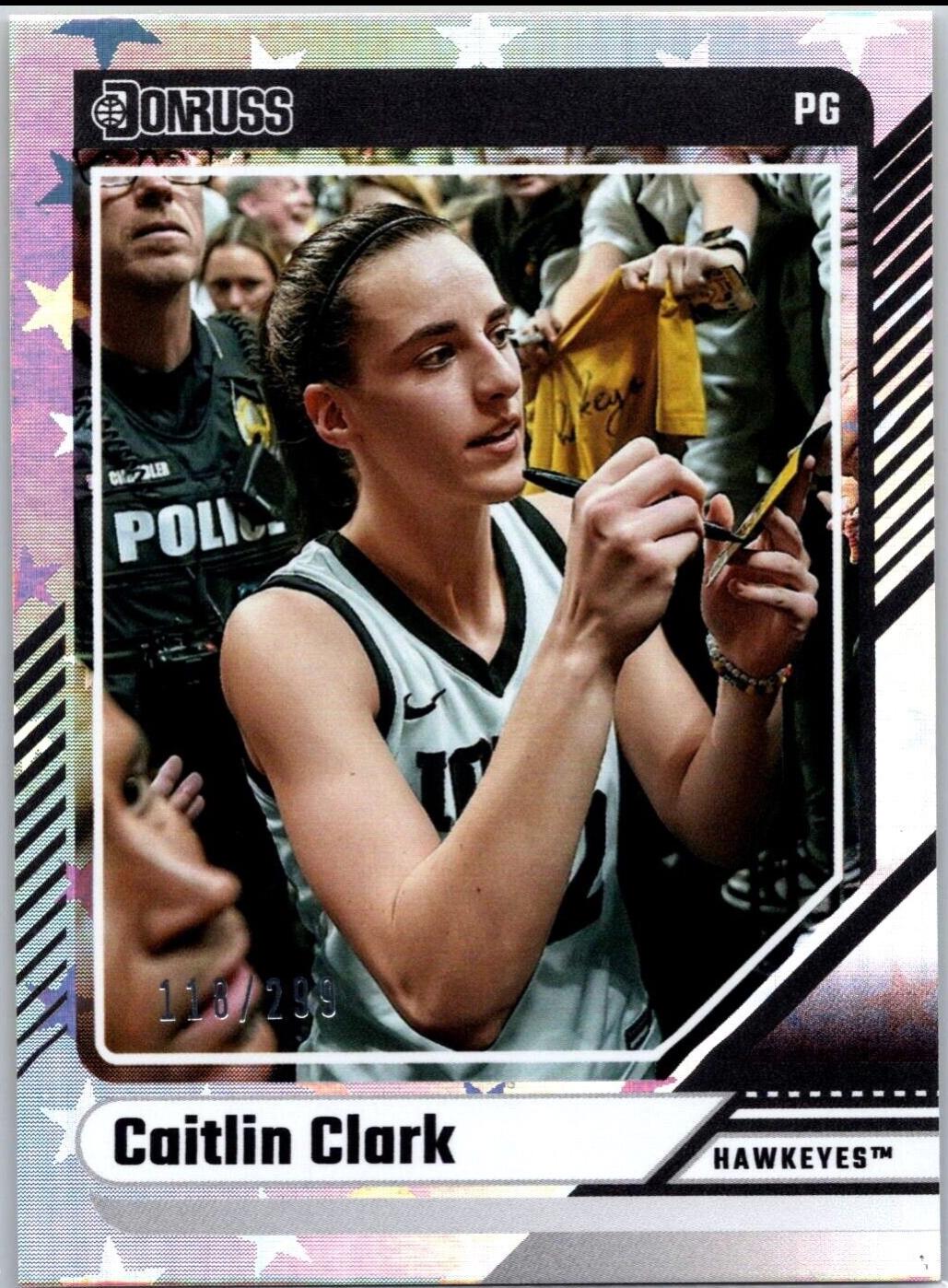 Caitlin Clark [Pointed Stars] #7