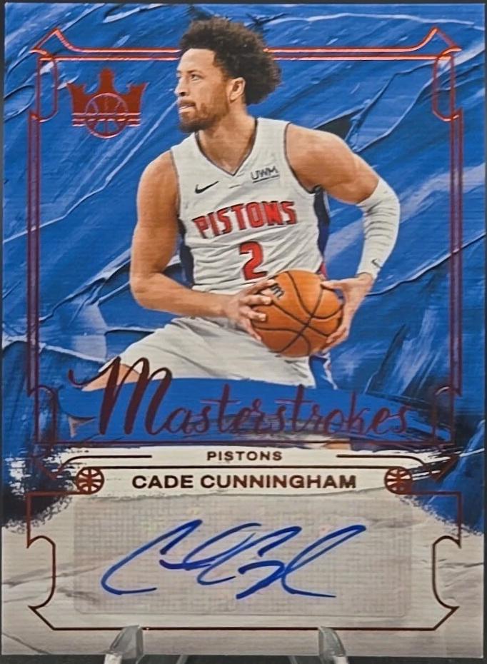 Cade Cunningham [Amber] #MS-CUN