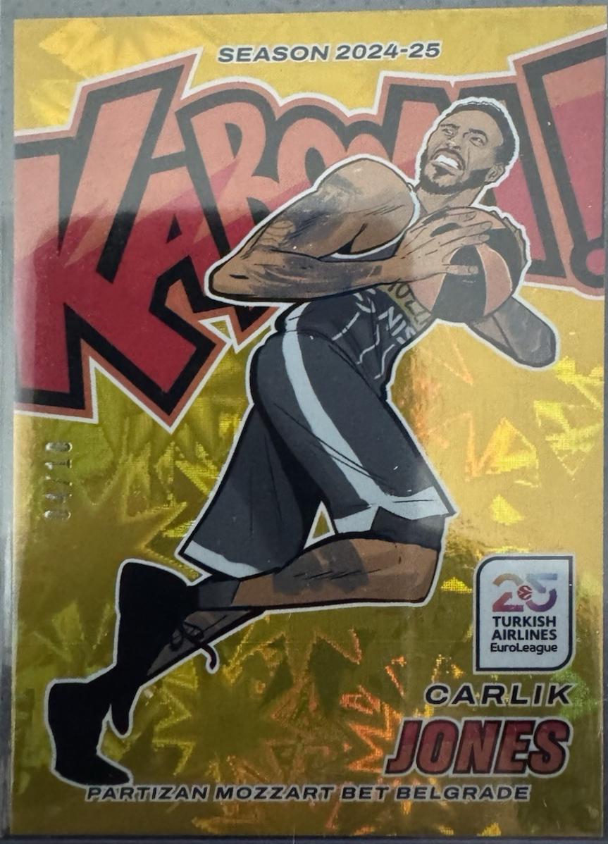 Carlik Jones [Gold] #25