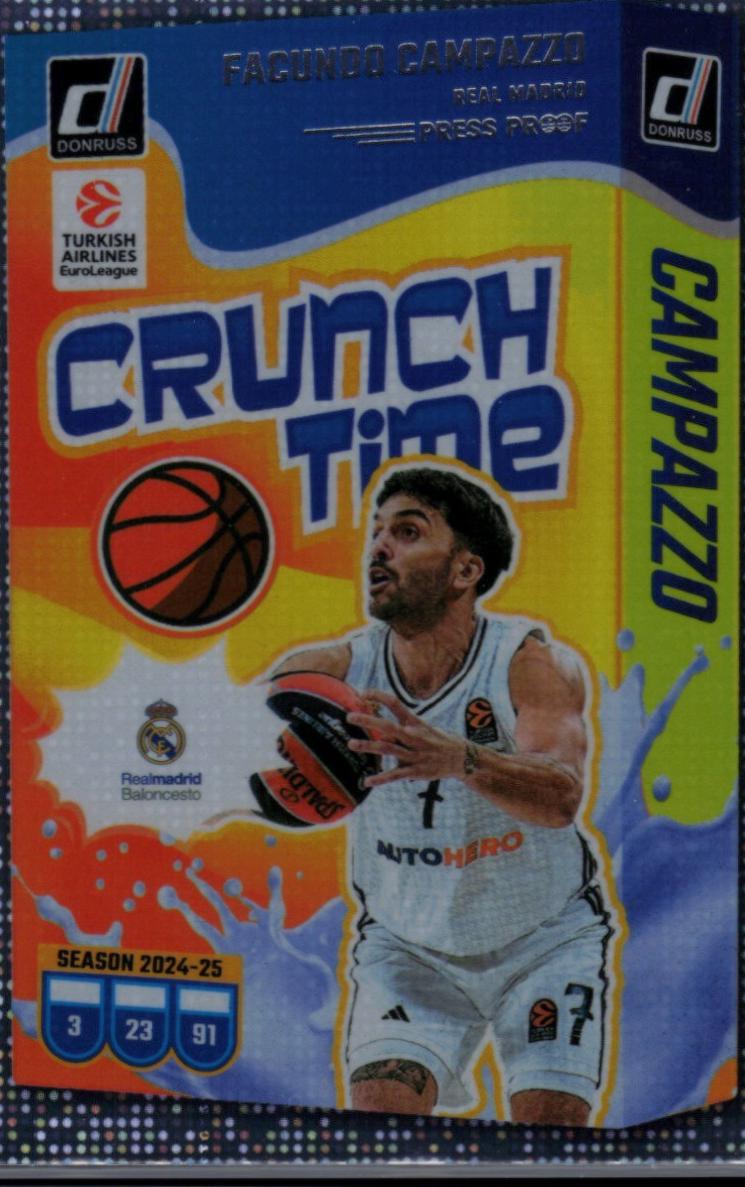 Facundo Campazzo [Silver Press Proof] #15
