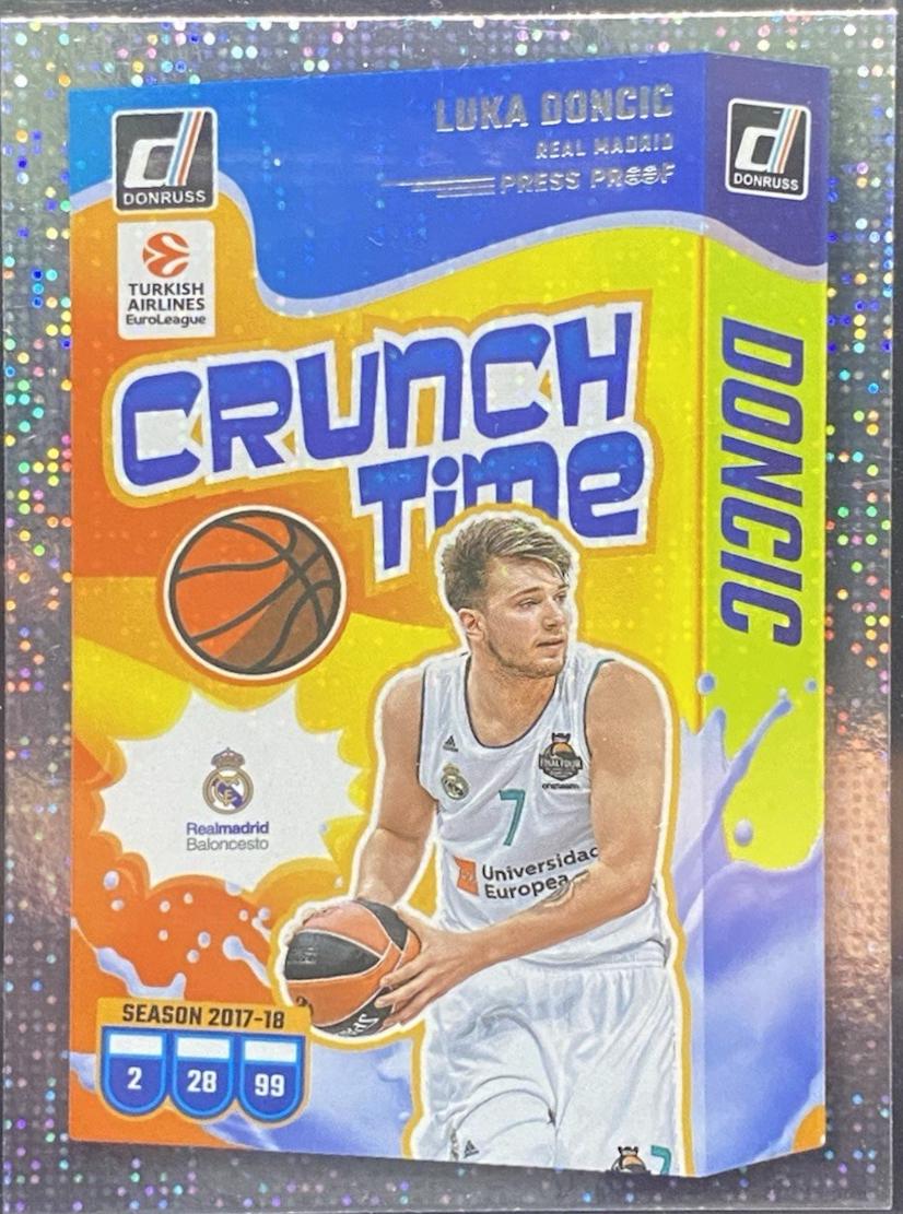 Luka Doncic [Silver Press Proof] #1