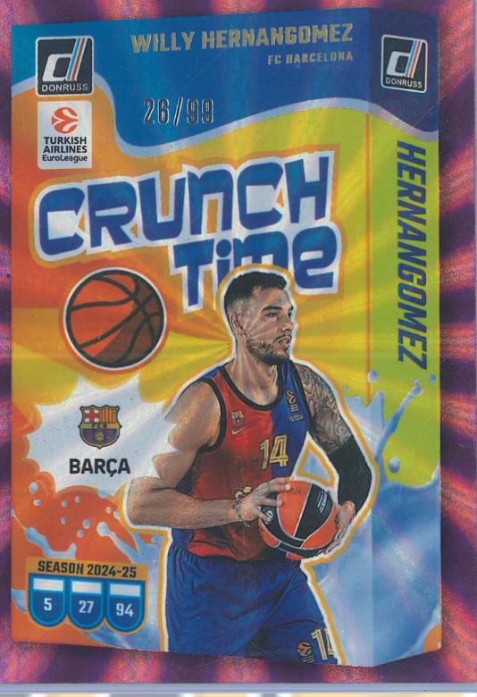 Willy Hernangomez [Purple Laser] #19
