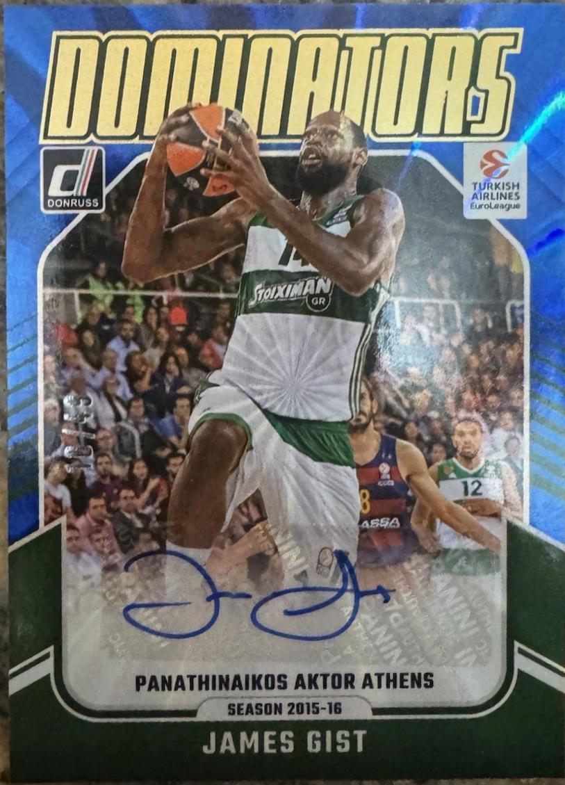 James Gist [Blue Laser] #13