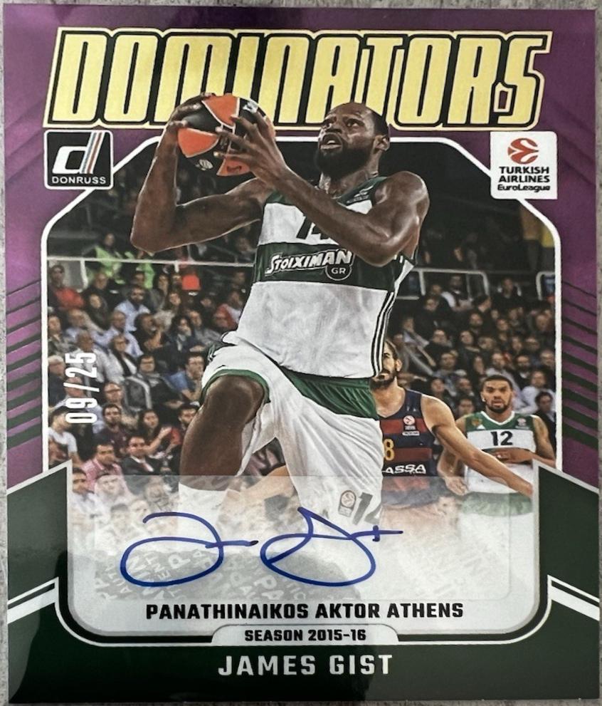 James Gist [Purple Laser] #13