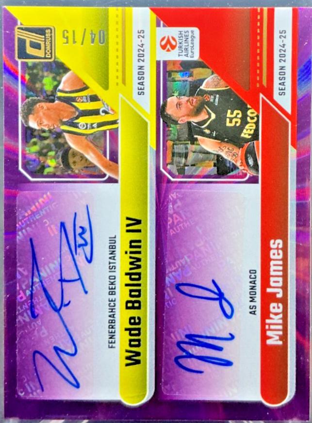 Wade Baldwin IV / Mike James [Purple Laser] #8