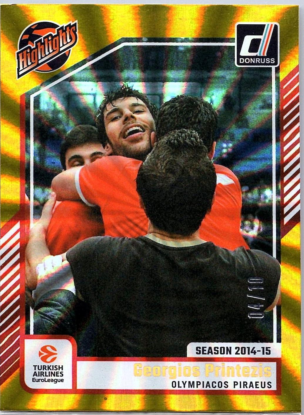 Georgios Printezis [Gold Laser] #3