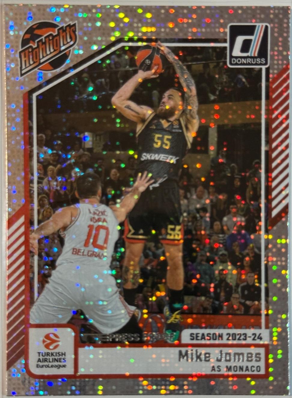 Mike James [Silver Press Proof] #1