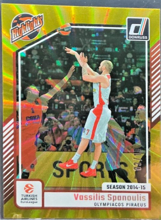 Vassilis Spanoulis [Gold Laser] #2