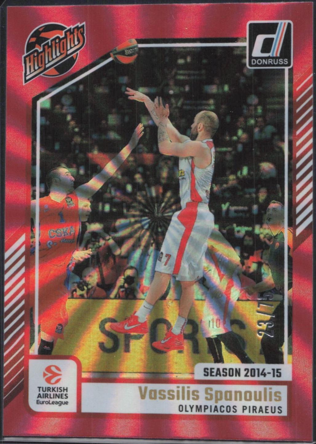 Vassilis Spanoulis [Red Laser] #2
