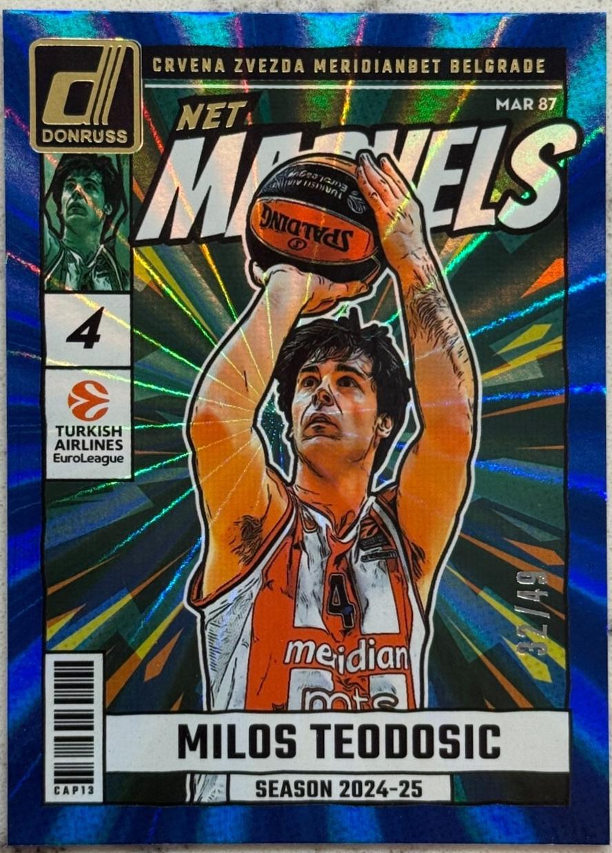 Milos Teodosic [Blue Laser] #10
