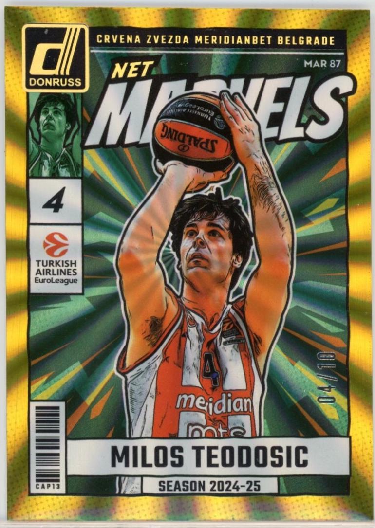 Milos Teodosic [Gold Laser] #10