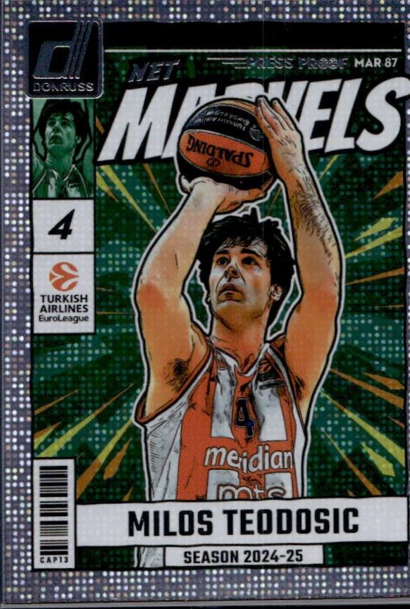 Milos Teodosic [Silver Press Proof] #10