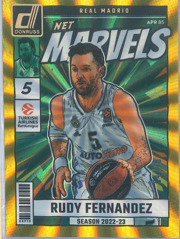 Rudy Fernandez [Gold Laser] #18