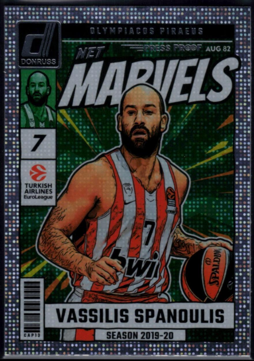 Vassilis Spanoulis [Silver Press Proof] #16