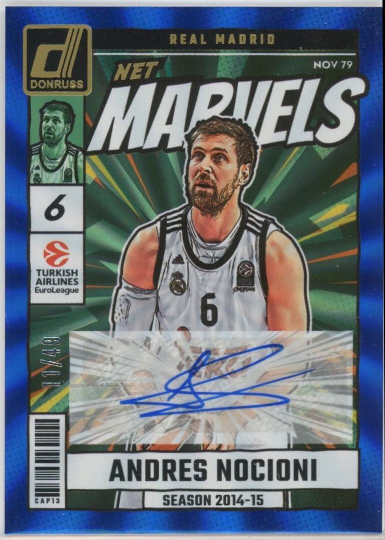 Andres Nocioni [Blue Laser] #15