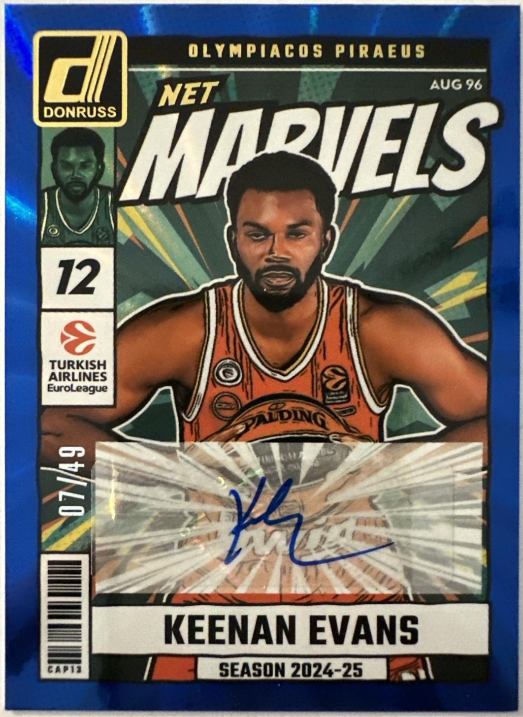 Keenan Evans [Blue Laser] #24