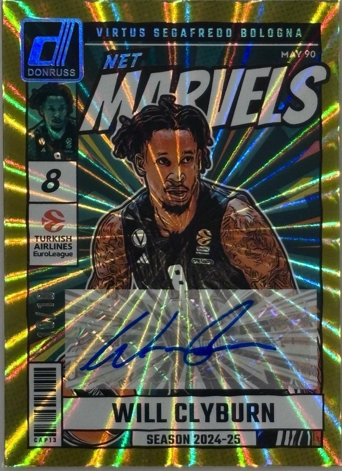 Will Clyburn [Gold Laser] #21