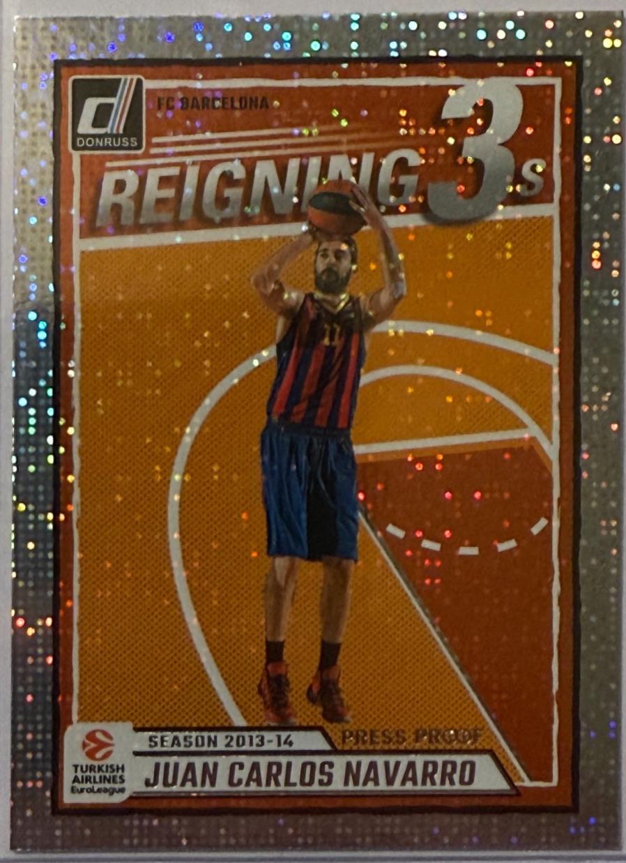Juan Carlos Navarro [Silver Press Proof] #11